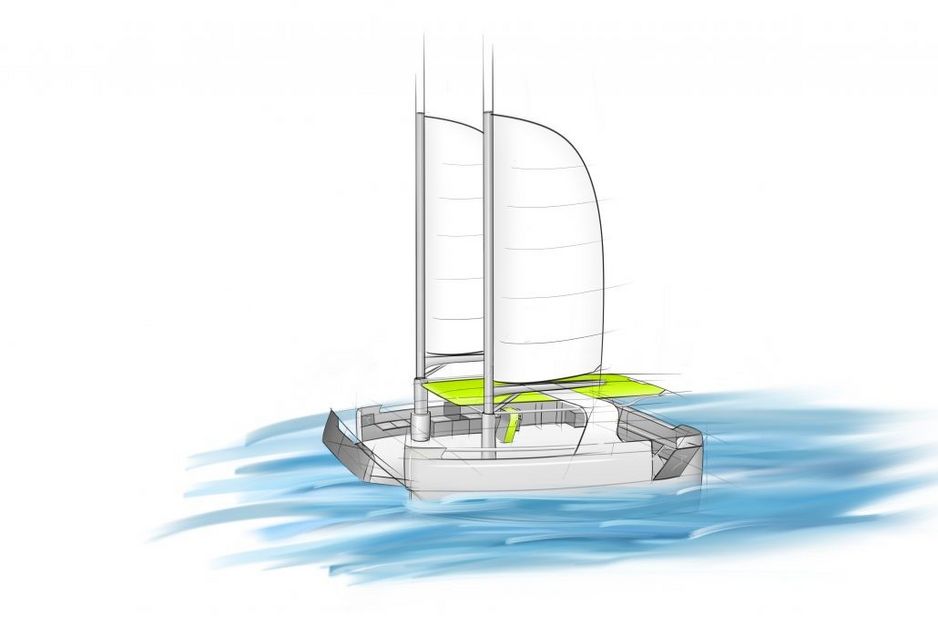 Design-Skizze Green Water Taxi