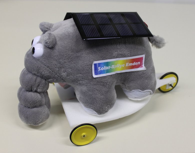 Maskottchen der Solar-Rallye