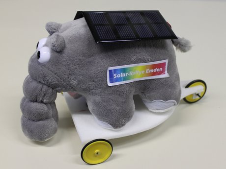 Maskottchen der Solar-Rallye
