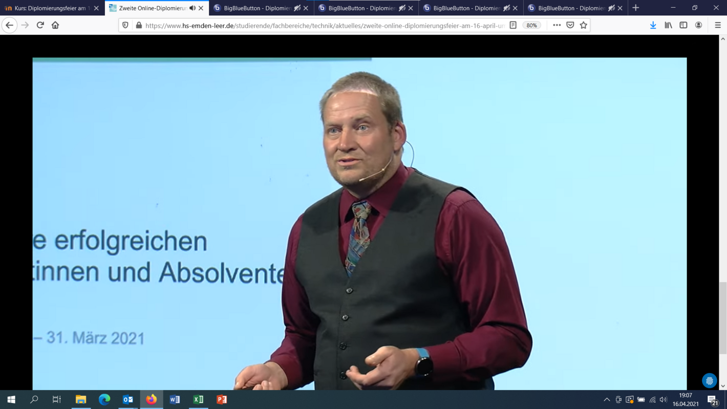 Prof. Dr. Dirk Rabe, Dekan FBT