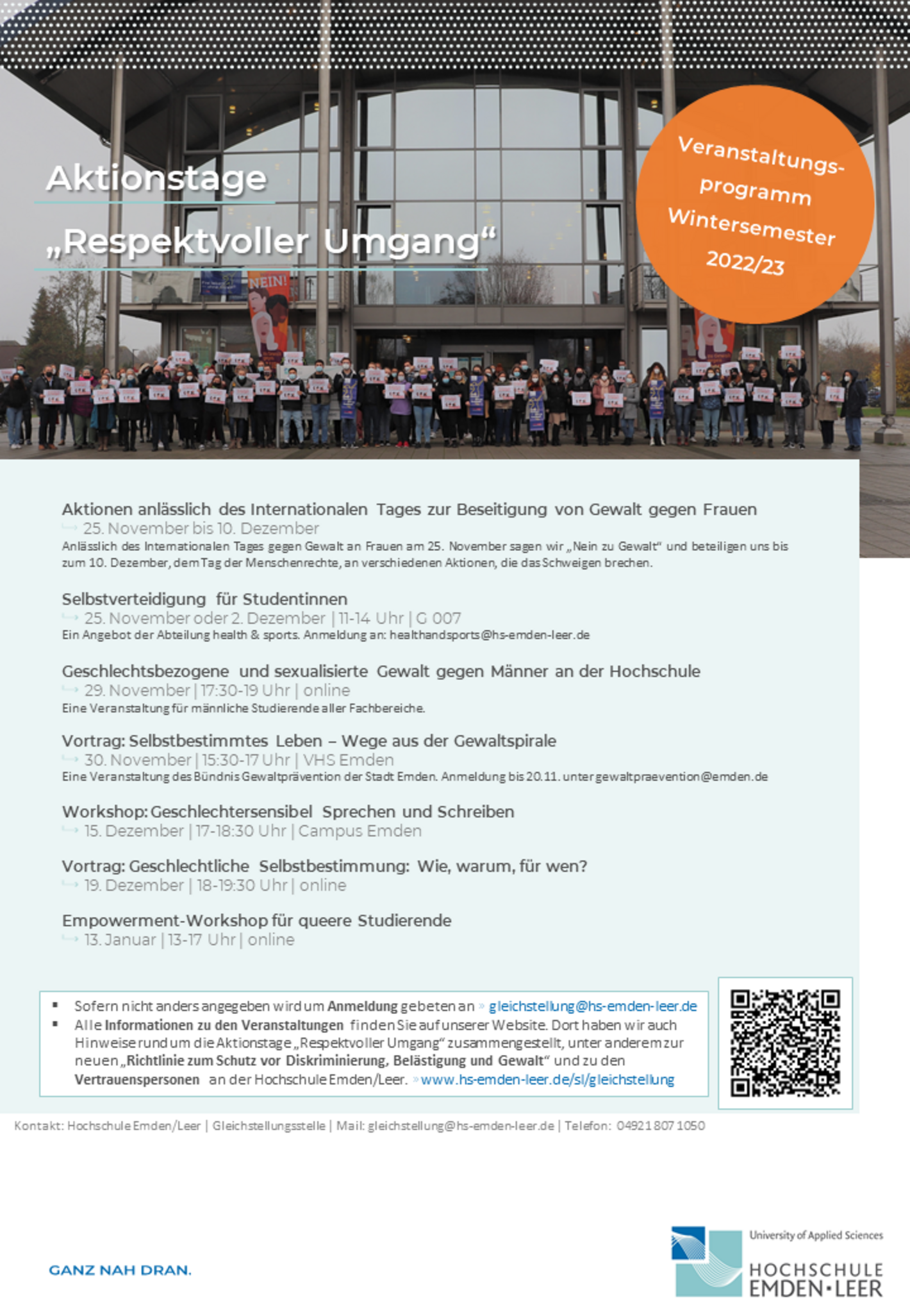 Plakat Aktionstage 2022/23