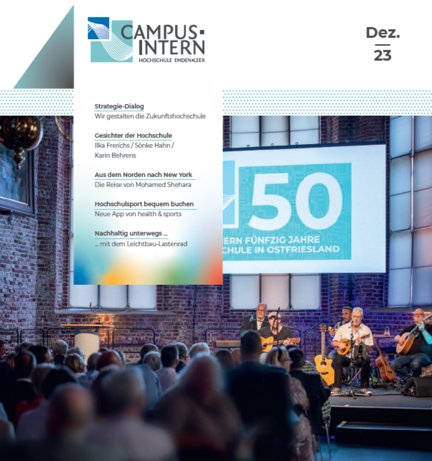 Ausgabe Dezember 2023, Campus intern