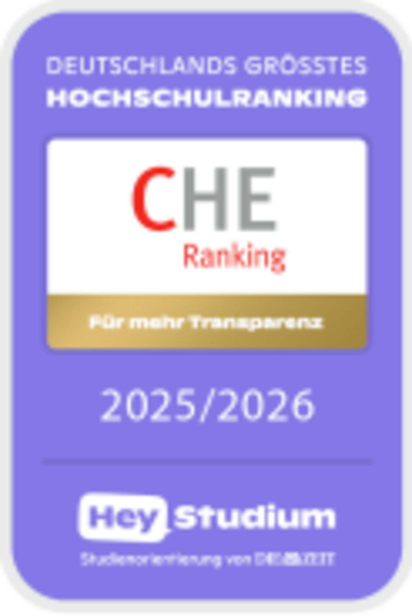 Siegel CHE-Ranking Siegel CHE-Ranking