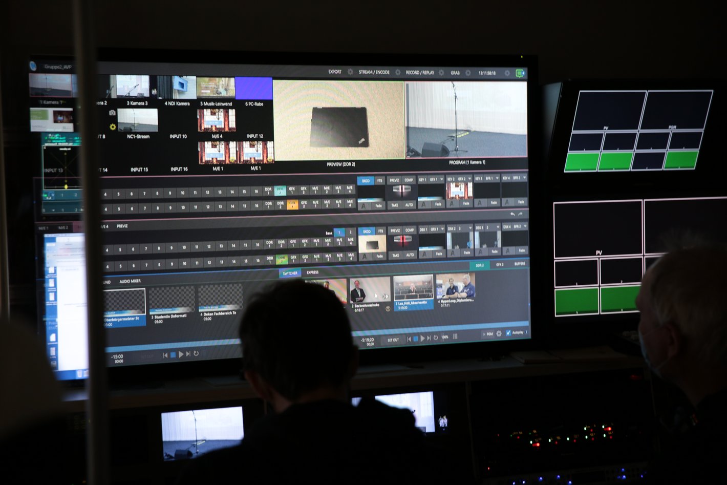 Medientechnik Produktion