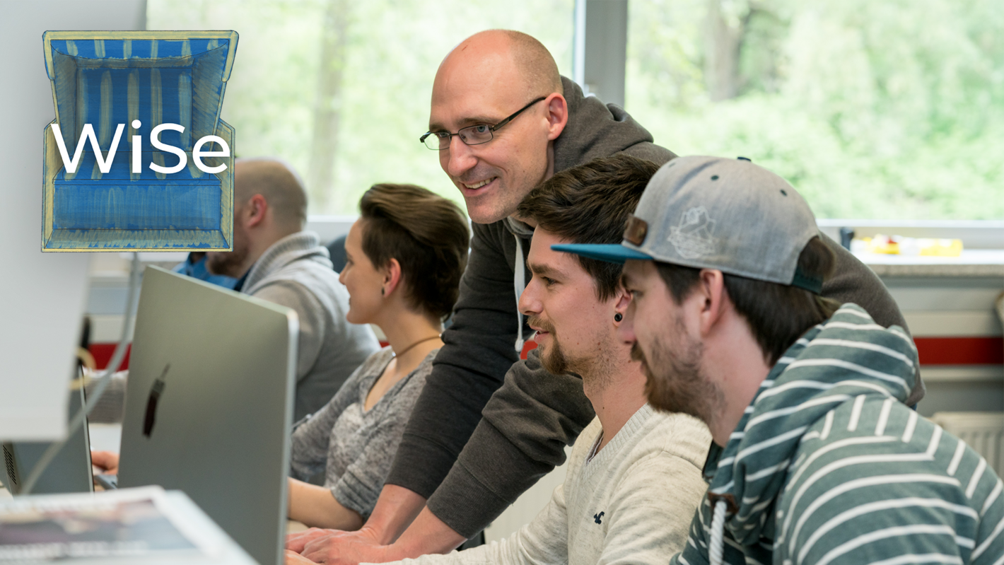 Studierende und Dozent
