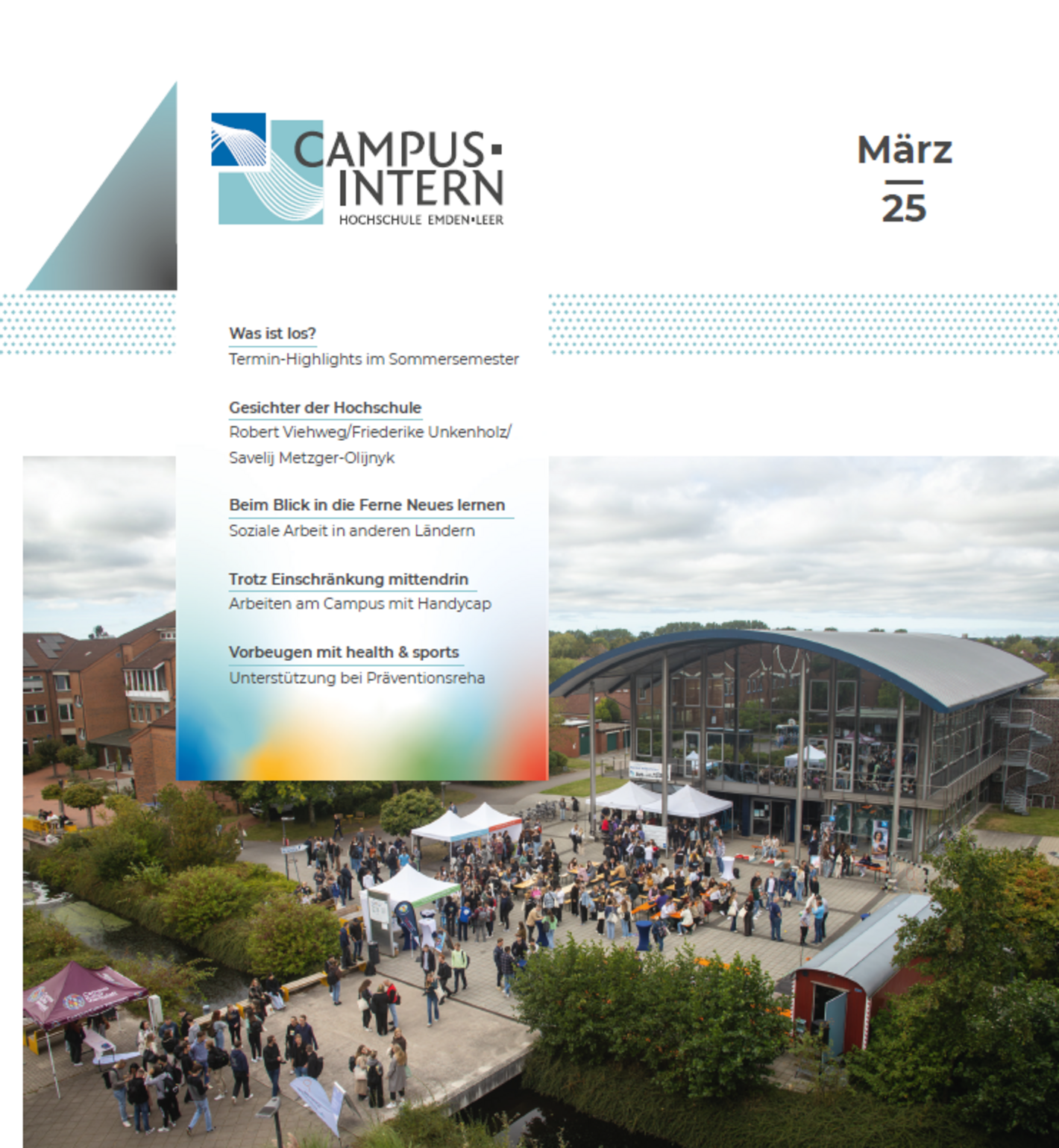 Ausgabe März 2025, Campus intern
