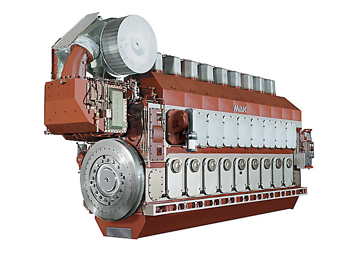 Abbildung 2: Antriebsmotor M43C der Firma Caterpillar